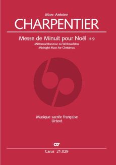 Charpentier Messe de Minuit pour Noël H.9 Soli SST(A)TB, Chor ST(A)TB und Orchester Partitur (ed. Hans Ryschawy