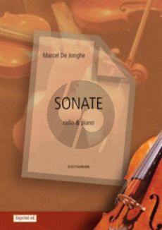 Jonghe Sonate Cello en Piano