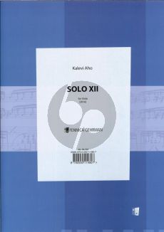 Aho Solo XII for Viola