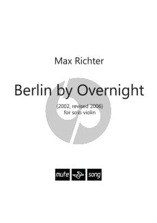 Richter Berlin by Overnight Violin solo