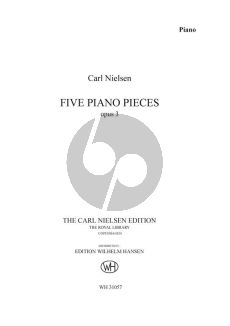 Nielsen 5 Piano Pieces Op.3 Piano