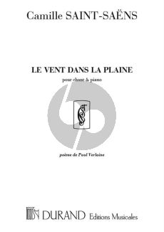 Saint-Saens Vent dans la plaine Chant et Piano