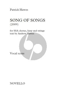 Hawes Song of Songs Soprano Solo-SSA-String Quintet and Harp (Vocal Score)