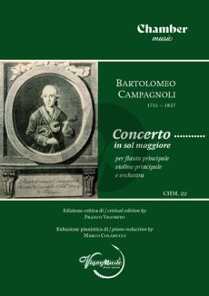 Campagnoli Concerto G-major Flute-Violin and Orchestra (red. for Flute-Violin and Piano) (edited by Franco Vigorito)