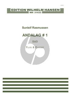 Rasmussen Andalag #1 - Duo for Flute and Clarinet (Playing Score)