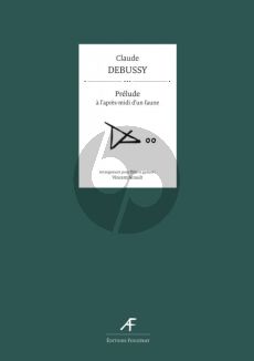 Debussy Prelude a l'apres-midi d'un faune for Flute and Guitar (Score and Flute Part) (Arrangement by Vincent Airault)