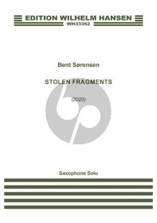 Sorensen Stolen Fragments for Alto Saxophone solo (2020)