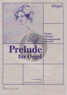 Hensel Prelude F-Dur für Orgel (1829) (Elke Mascha Blankenburg)