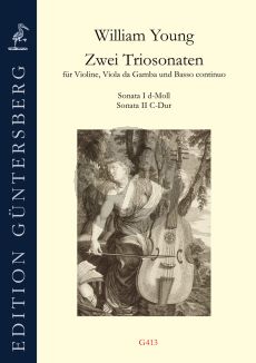 Young 2 Triosonaten Violine-Viola da Gamba und Bc (Part./Stimmen) (Günter and Leonore von Zadow)