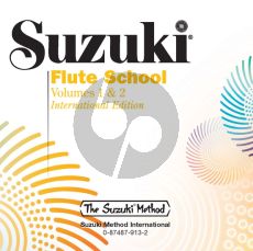 Suzuki Flute School Vol.1-2 Revised Edition Cd (Performed by Toshio Takahashi, accompanied by Mrs. Fumiyo Usui)