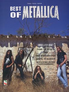 Best of Metallica Piano-Vocal-Guitar