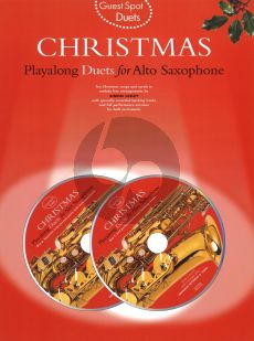 Guest Spot Christmas Duets for Alto Sax (Bk- 2 Cd's)