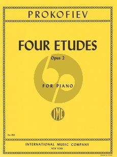 4 Etudes Op. 2 Piano