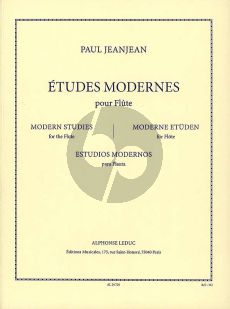 JeanJean Etudes Modernes Flute