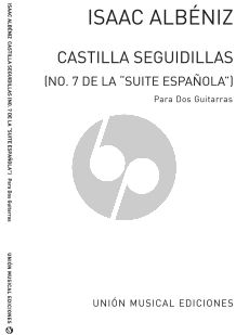 Albeniz  Castilla Seguidillas for 2 Guitars (Transcribed by Miguel Llobet)