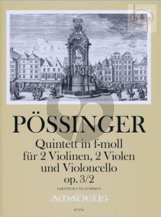 Quintet f-minor Op.3 No.2 (2 Vi.- 2 Va.-Vc.)