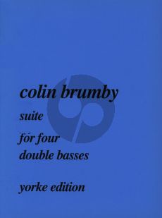 Brumby Suite for 4 Double Basses (Score/Parts)