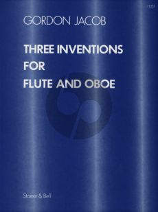 Jacob 3 Inventions Flute and Oboe