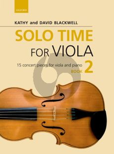 Blackwell Solo Time for Viola Book 2 Viola-Piano