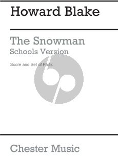 Blake The Snowman - Schools Version Score and Parts