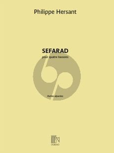 Hersant Sefarad for 4 Bassoons (Parts)