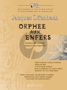 Offenbach Orphée aux Enfers (1858) Vocal Score (fr./germ.) (new amended edition) (Jean-Christophe Keck)