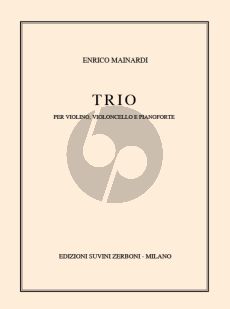 Mainardi Trio Violin-Violoncello and Piano (Score/Parts)