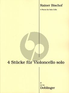 Bischof 4 Stücke für Violoncello Solo