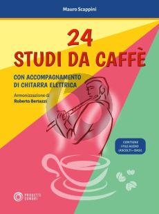 Scappini Bertazzi 24 Studi Da Caffé - 24 Studies for Flute and Electric Guitar