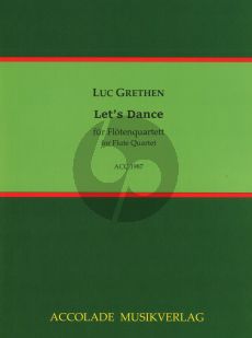 Grethen Let's Dance 3 Flöten und Bassflöte (Part./Stimmen)