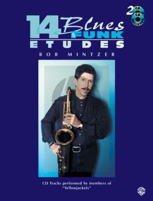 Mintzer 14 Blues & Funk Etudes for C Instruments (Book with 2 CD Set)