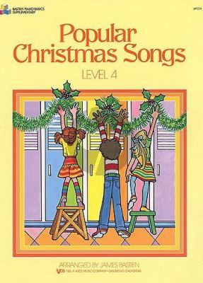 Bastien Popular Christmas Songs Level 4 Piano