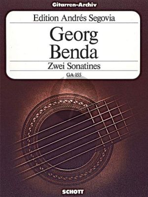 Benda 2 Sonatines for Guitar (edited by Andres Segovia)