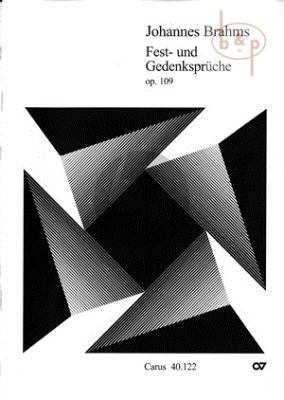 Fest & Gedenkspruche opus 109