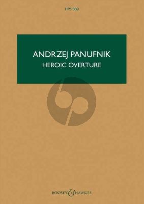 Panufnik Heroic Overture for Orchestra Study Score (1952)