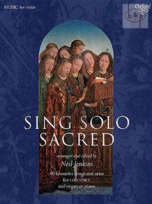 Sing Solo Sacred for Low Voice  and Piano