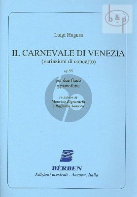 Il Carnavale di Venezia Op.55 2 Flutes and Piano