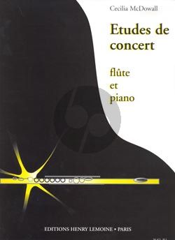 McDowall 3 Etudes de Concert Flute et Piano