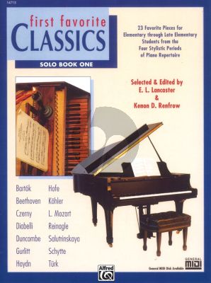 First Favorite Classics Vol.1 Solo Book