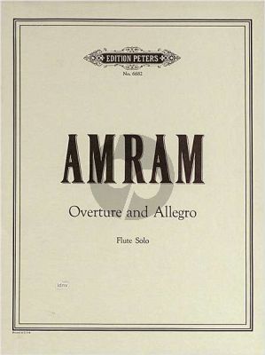 Amram Ouverture & Allegro Flute solo