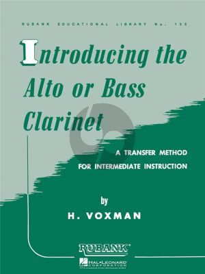 Voxman Introduction to Alto or Bass Clarinet