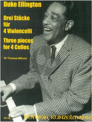 Ellington 3 Pieces Vol.1 4 Violoncellos (Score/Parts) (Thomas-Mifune)