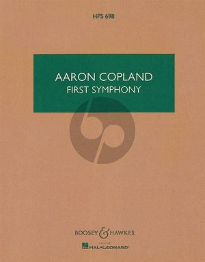 Copland Symphony No. 1 Study Score