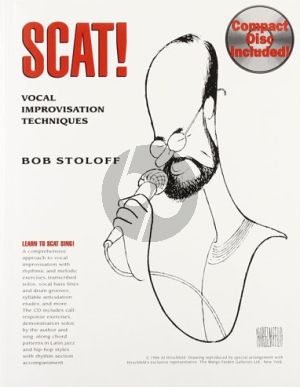 Bob Stoloff Scat Vocal Improvisation Techniques (Bk-Cd) (Learn to Scat! Sing)