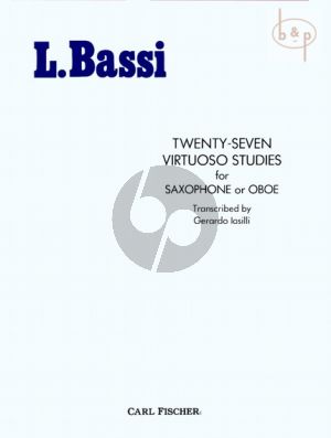 27 Virtuoso Studies for Saxophone or Oboe