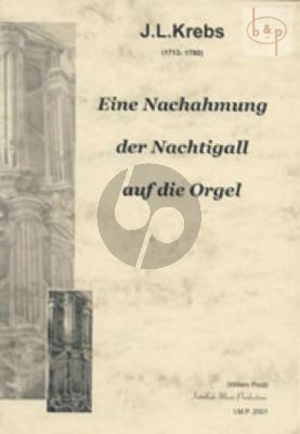 Eine Nachahmung der Nachtigall auf der Orgel