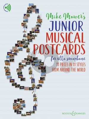 Mower Junior Musical Postcards (Bk-Cd) (11 Pieces in Styles from All Over the Globe)