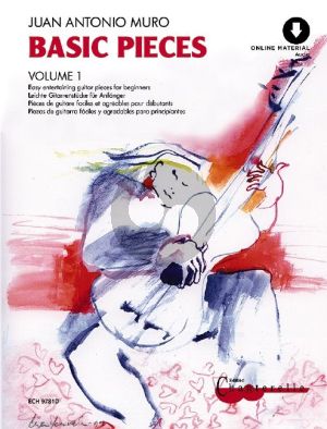 Muro Basic Pieces Vol.1 for Guitar (Book with Audio online)