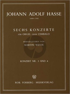 6 Konzerte No.3 - 4 Orgel oder Cembalo