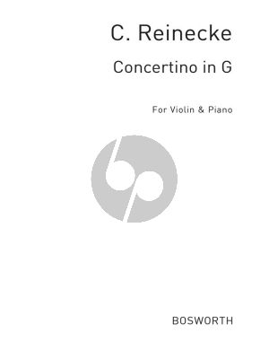 Reinecke Concertino G-major (after Sonatina Op.108 No.3) Violin-Piano (1st.pos.) (arr. K.W.Rokos)
